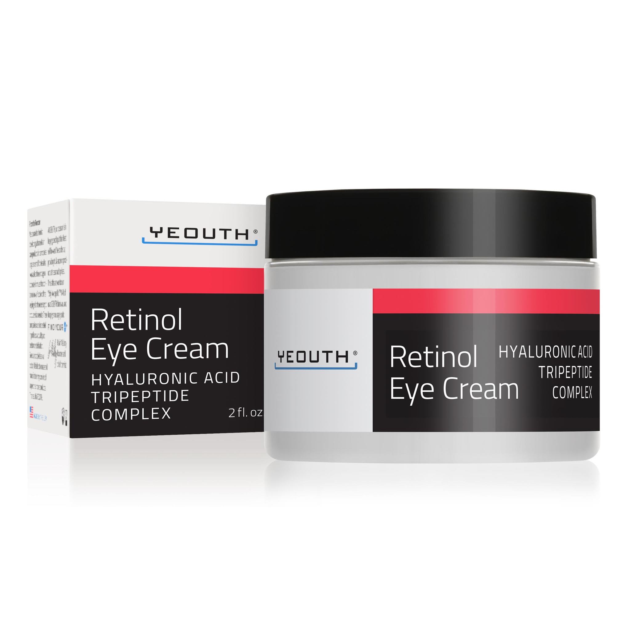 Yeouth 2 5 Retinol Eye Cream With Hyaluronic Acid Caffeine Green Tea